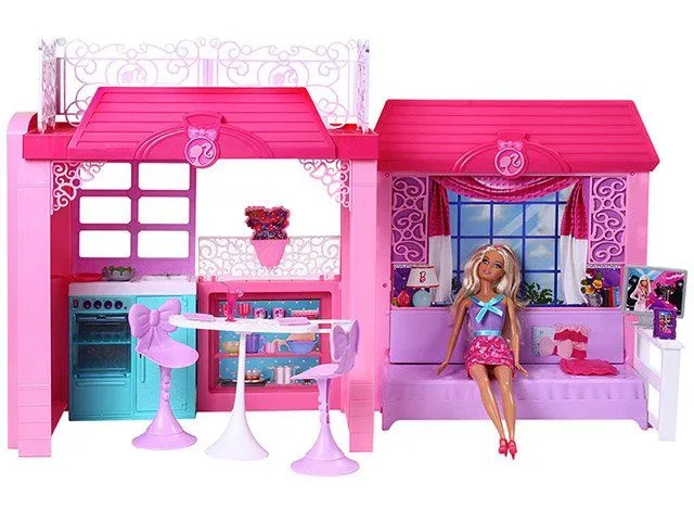 Barbie Reality Casa com Boneca 2013 Mattel - Bonecas e Acessórios ...