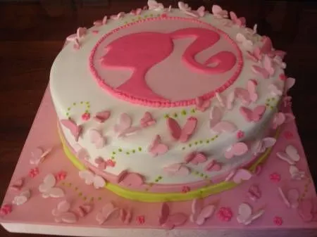 tortas on Pinterest | Barbie Cake, Barbie and Ballerina Silhouette