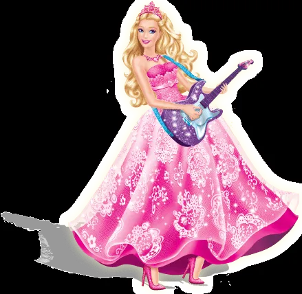 Barbie en la Princesa y la Cantante