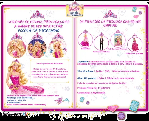 Barbie en la Princesa y la Cantante: Concurso Barbie escuela de ...
