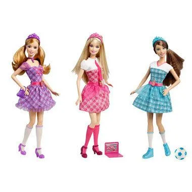 Barbie en una aventura de sirenas: Muñecas Barbie escuela de ... Barbie en una aventura de sirenas: Muñecas Barbie escuela de ...