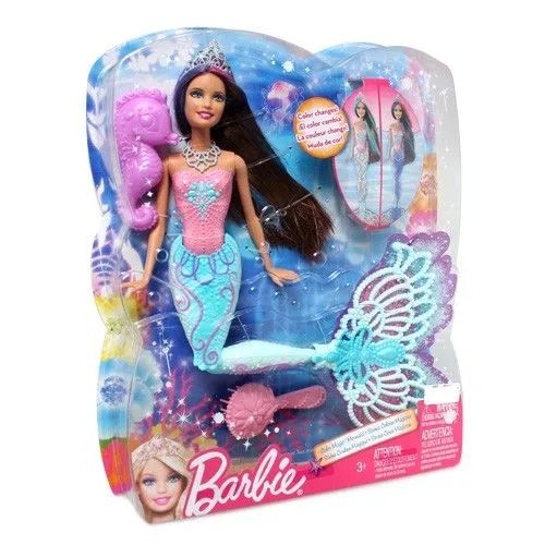 Barbie Sirena Colores Mágicos en Pepe Ganga