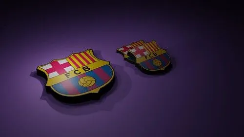 barcelona logo 3d