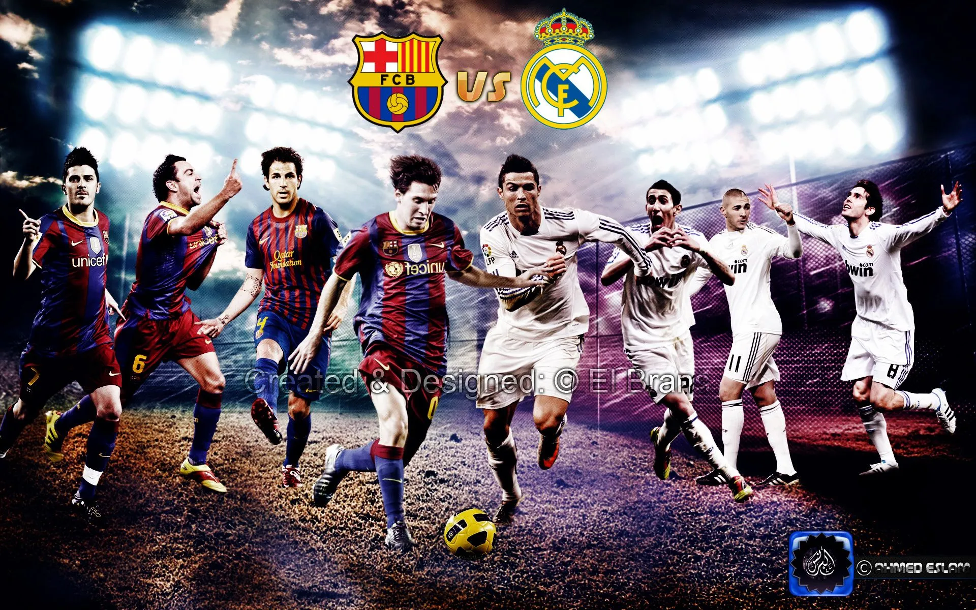 Barcelona vs Real Madrid 2012 by elbrans on DeviantArt