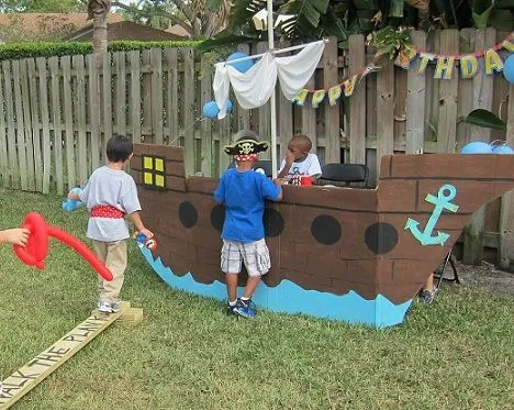 Cumpleaños de piratas para niños