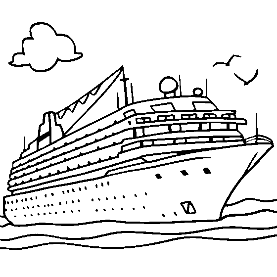 Dibujos del titanic para colorear - Imagui