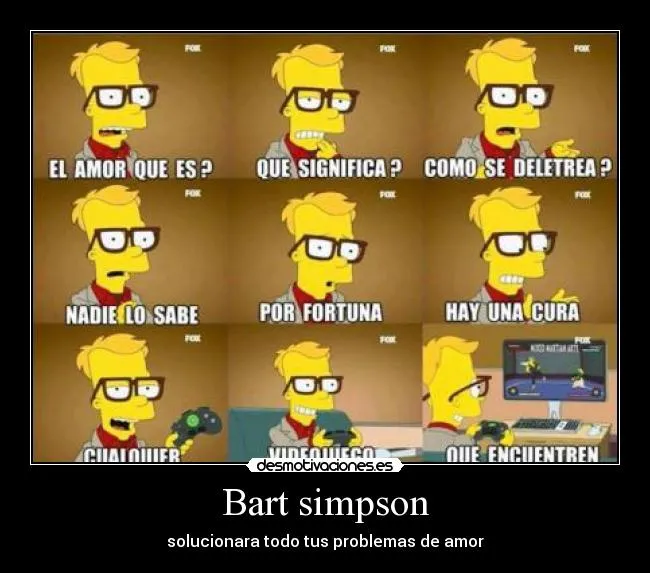 Bart simpson | Desmotivaciones