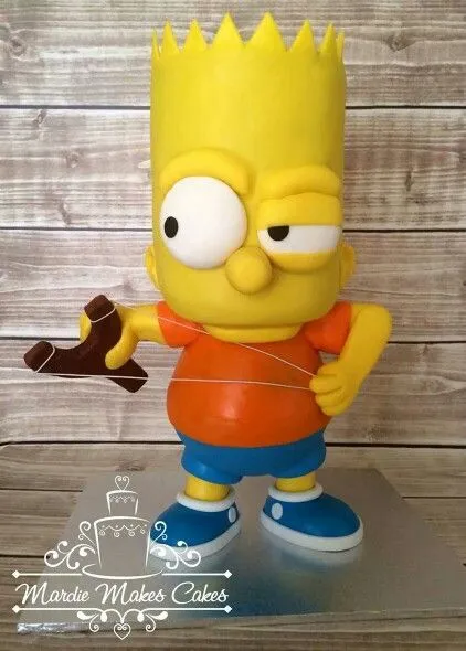 Bart simpson porcelana fria | personajes | Pinterest