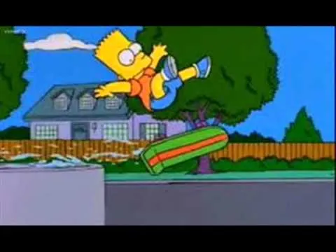 Bart Simpson - "Professional Skater" - YouTube