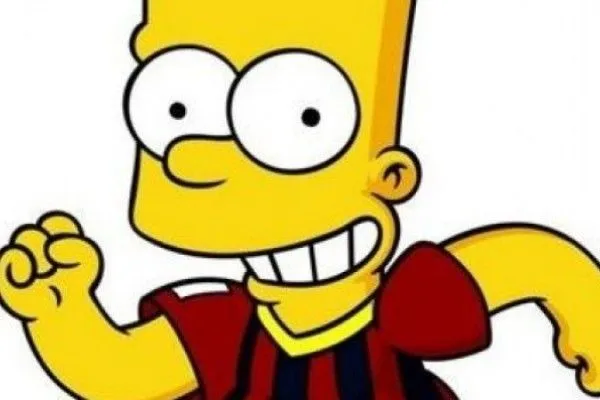 Bart Simpson se pone la camiseta del Barcelona | Sección: Noticias ...