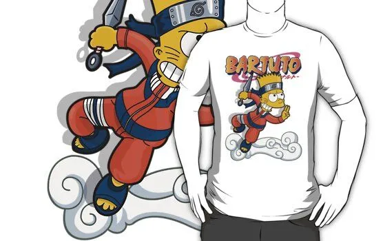 Bartuto: Bart Simpson meets Naruto Uzumaki" T-Shirts & Hoodies by ...