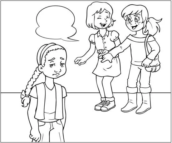 Campañas anti bullying en dibujos para colorear - Imagui