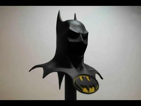 Batman 1989 "Mascara" impresión 3d - YouTube