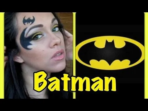 Batman ☽ Maquillaje inspirado en el caballero de la noche - YouTube