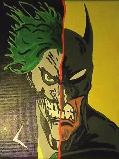 Batman Vs. Joker by Brandy Slone