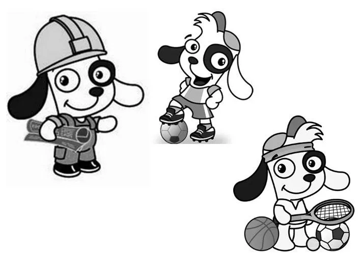 Baú da Web: Desenhos do Doki o cãozinho da Discovery Kids para colorir Baú da Web: Desenhos do Doki o cãozinho da Discovery Kids para colorir
