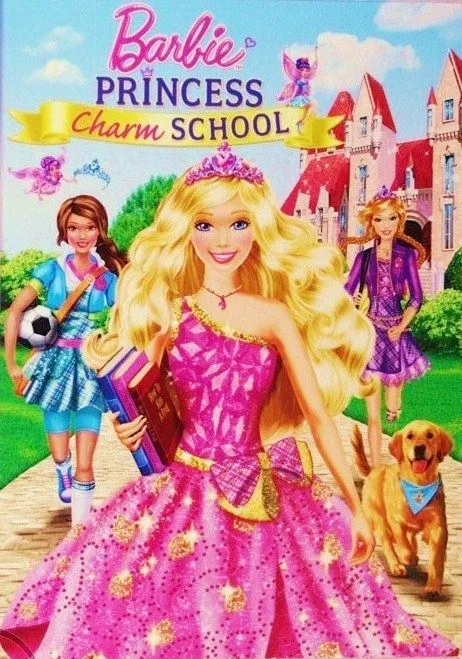 El baul de las barbies: Barbie in a princess charm school (escuela ...