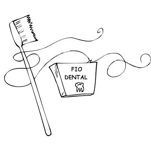 BAÚL DE COLOREAR: Colorear Objetos Higiene Dental