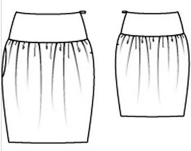 EL BAÚL DE LAS COSTURERAS: Patrones para faldas de dama