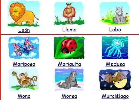 EL BAÚL DE INNELA: Puzzles de animales: letras i, j, k, l y letra m EL BAÚL DE INNELA: Puzzles de animales: letras i, j, k, l y letra m