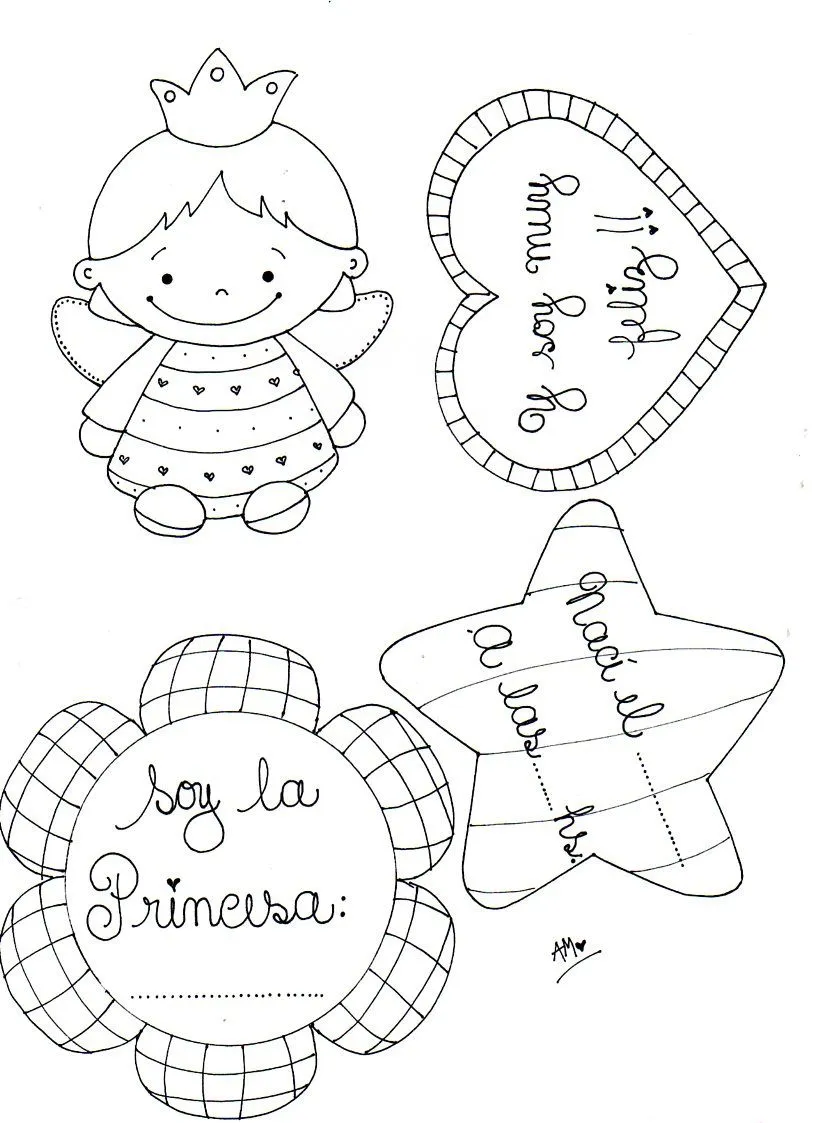 el baul de las manualidades: CARTEL CON HADAS el baul de las manualidades: CARTEL CON HADAS