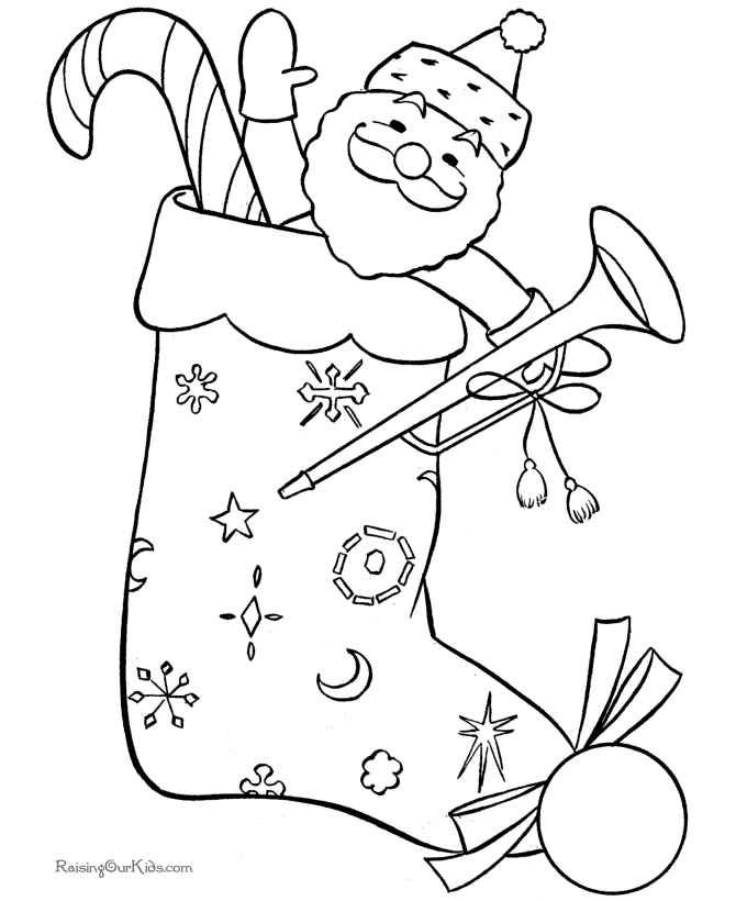 BAÚL DE NAVIDAD: Calcetines infantiles de Navidad para colorear BAÚL DE NAVIDAD: Calcetines infantiles de Navidad para colorear