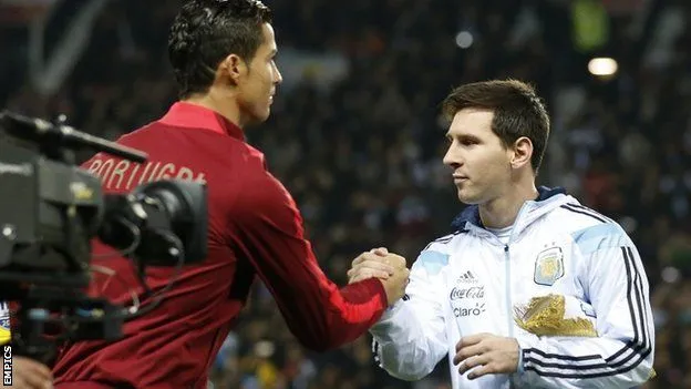 BBC Sport - Cristiano Ronaldo v Lionel Messi - Ballon d'Or battle ...