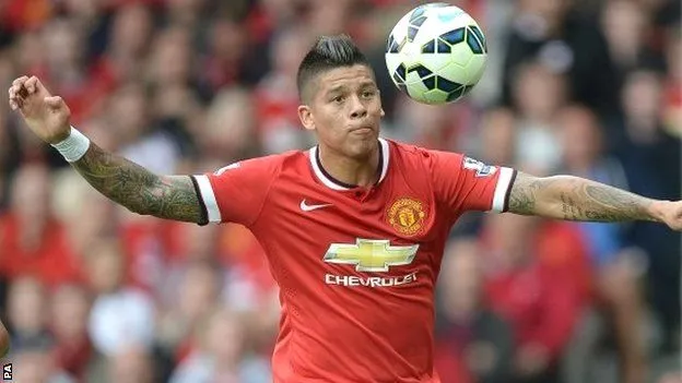 BBC Sport - Manchester United: Sporting reveal Marcos Rojo sale ...
