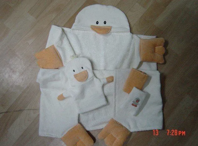 Juego de toallas para bebé - Imagui