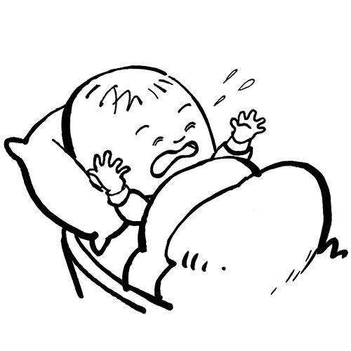 Bebé llorando caricatura - Imagui