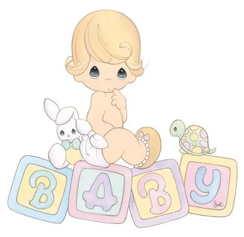 Bebé Precious Moments para baby shower - Imagui
