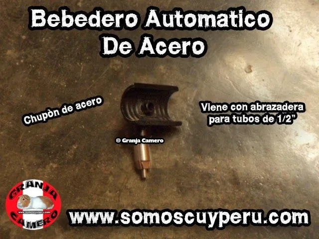 BEBEDEROS AUTOMATICOS PARA CUYES ~ SOMOS CUY PERU