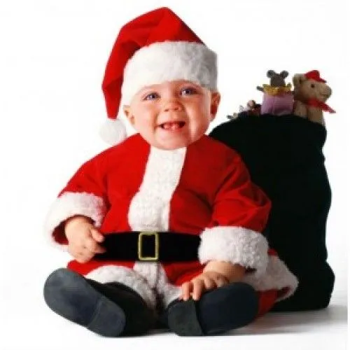 Bebés disfrazados de Santa Claus | Imagenes para Facebook [FB]