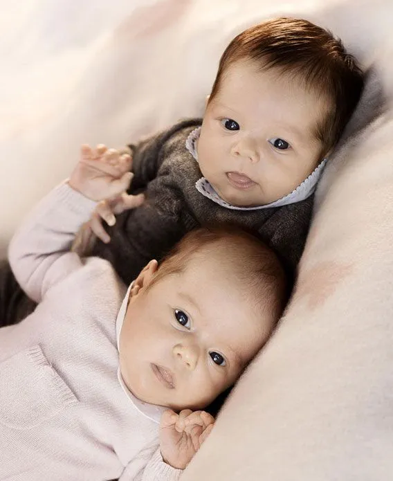 Imagenes de bebés gemelos niña y niño - Imagui