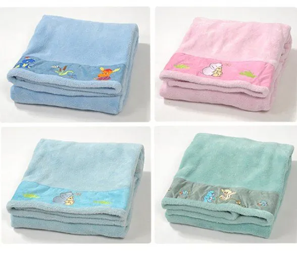 Como hacer mantas para bebés en polar - Imagui