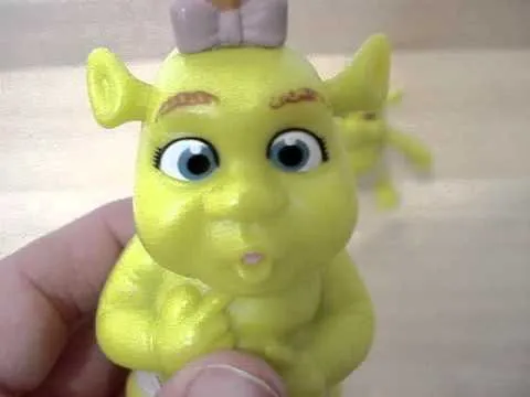 Bebes Ogor Shrek colección mc donalds con sonido - YouTube
