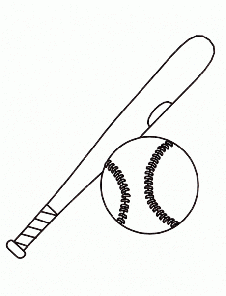 Beisbol para colorear - Imagui