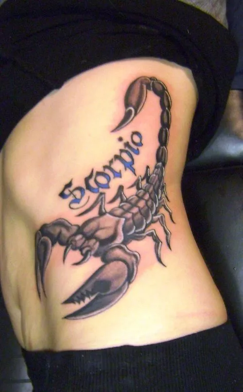 Belagoria: Tatuajes de escorpiones: significados