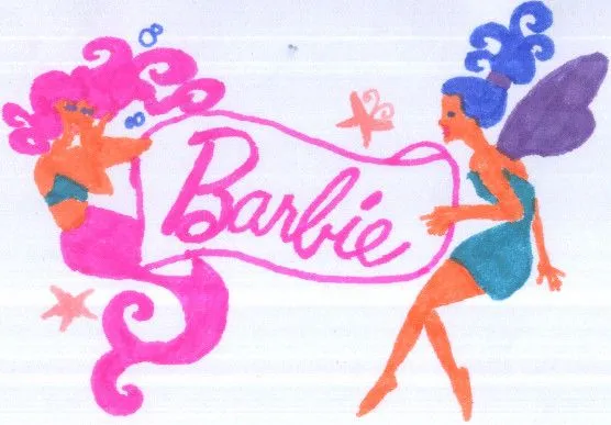 Belle-et-la-Betet-ooo: All Barbie Logos