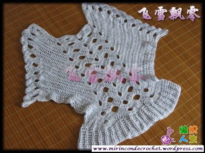 Blusas tejidas a crochet japonesas paso a paso - Imagui