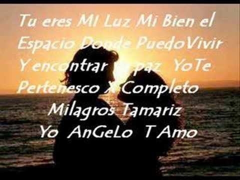 Eres Lo Mas Bello - intocable ( AnYheL) - YouTube