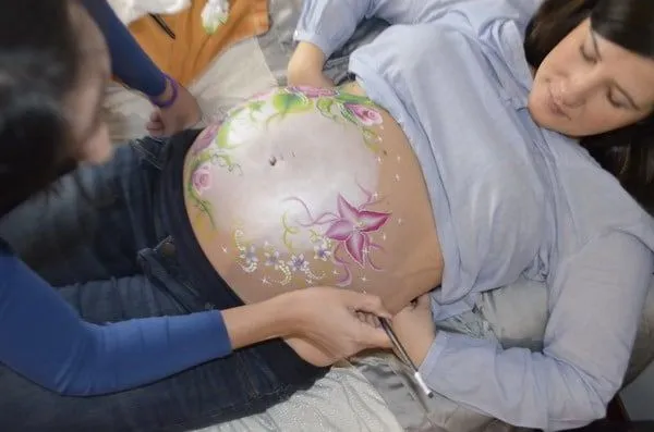 Belly Painting – Fotos de Barrigas Embarazadas Pintadas ...