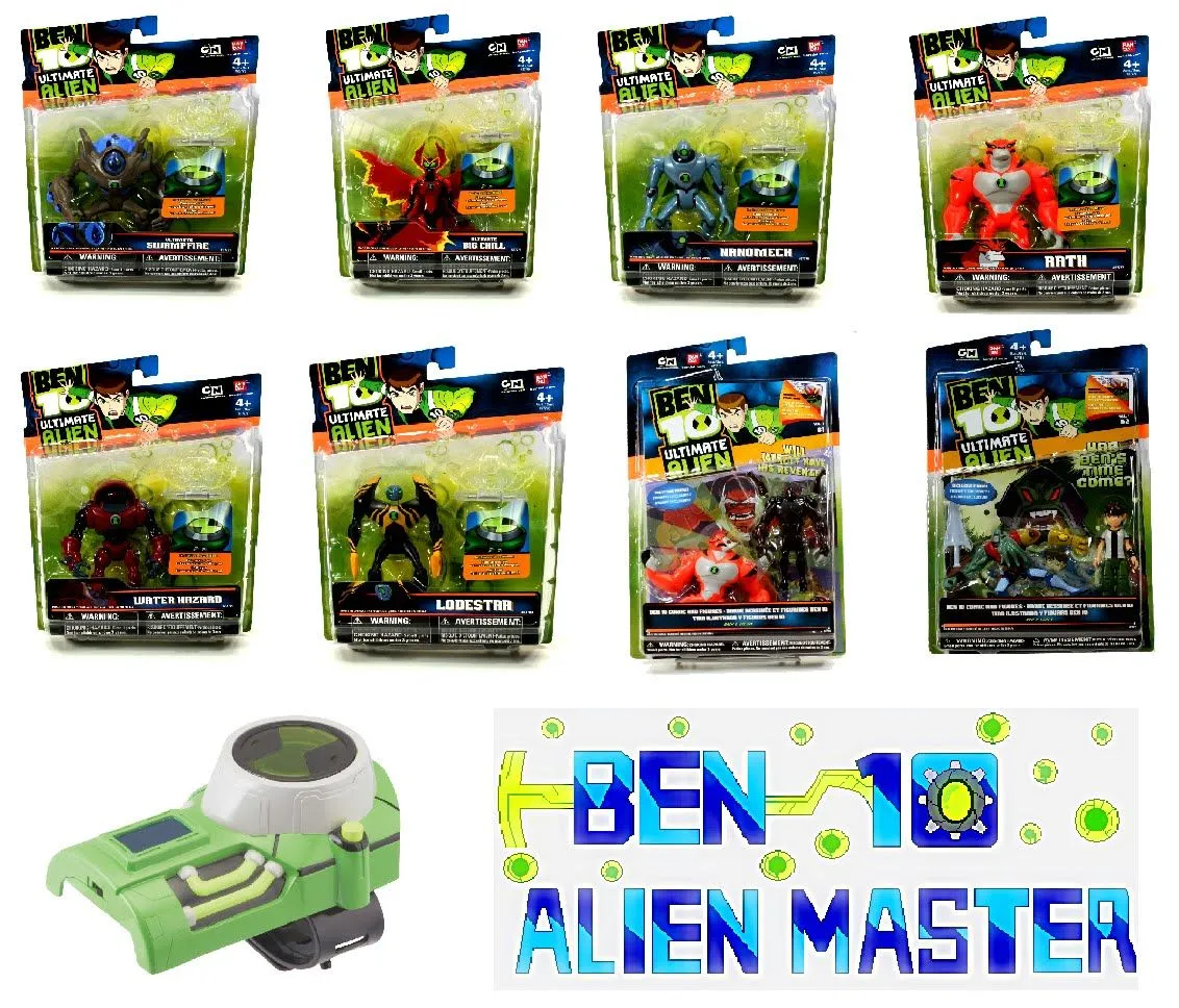 BEN 10 A.M.: nuevos juguetes ultimate alien