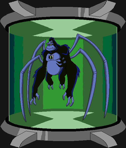 Ben10 alien:mono araña para colorear - Imagui