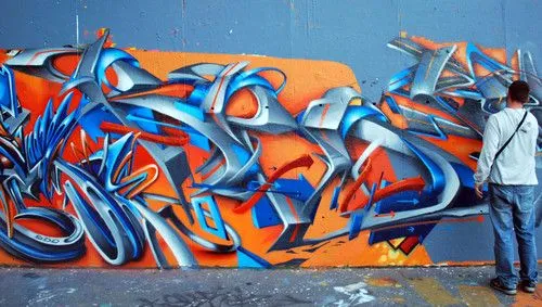 Berok Graffiti mural profesional en Barcelona: Los mejores ...