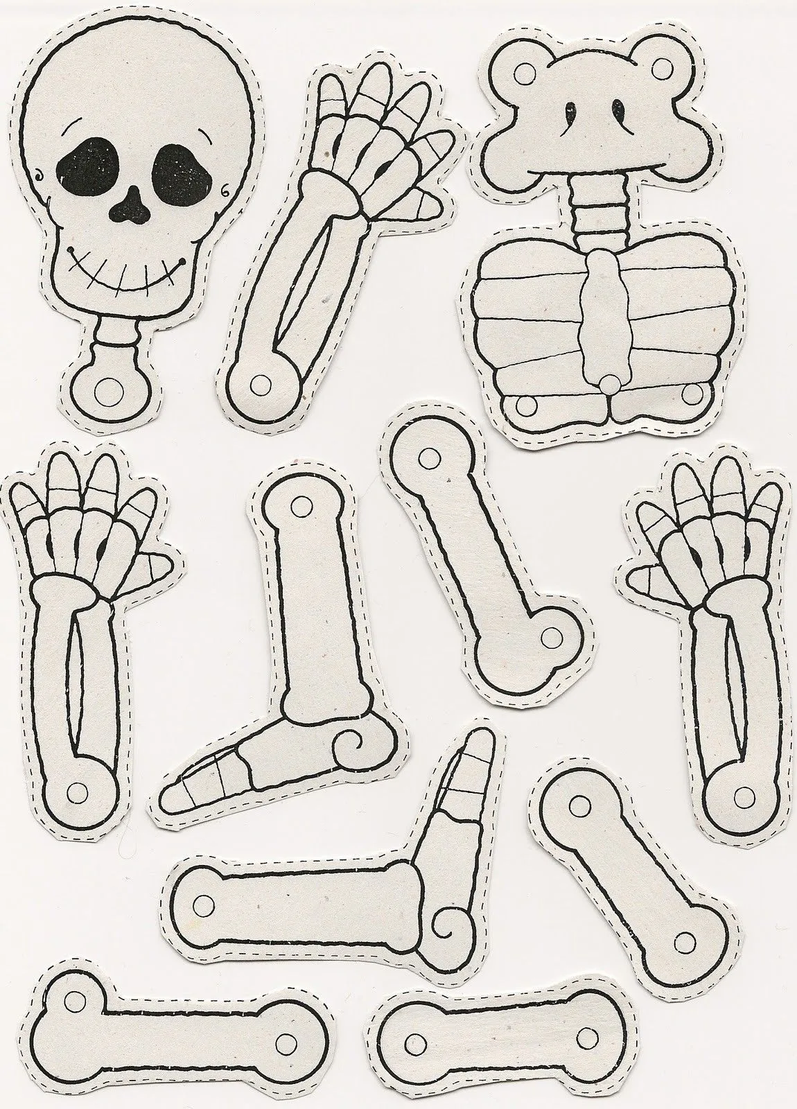 Bestkidscoloringpages.net | Esqueleto para armar, Cosas de halloween,  Actividades de halloween