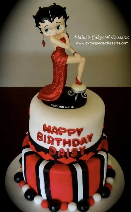 Betty Boop on Pinterest | Cake, Poodle Skirts and Birthday Cakes