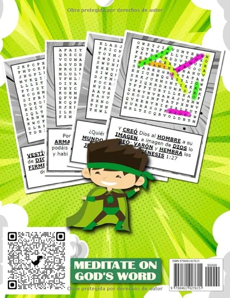 Biblia para Niños en Sopa de Letras: 120 Proverbios, Libro cristiano para niños en español (Spanish Edition) : Súper Sabios, Niños, God's Word, Meditate On: Amazon.com.mx: Libros Biblia para Niños en Sopa de Letras: 120 Proverbios, Libro cristiano para niños en español (Spanish Edition) : Súper Sabios, Niños, God's Word, Meditate On: Amazon.com.mx: Libros