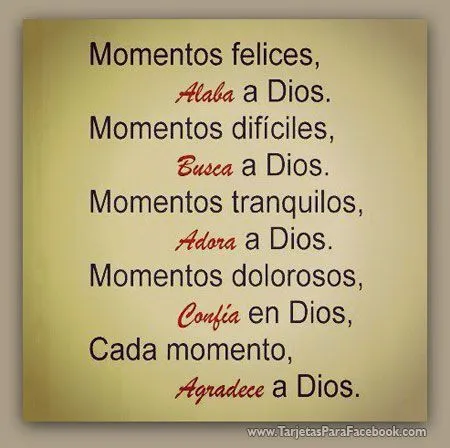 AMO A MI DIOS on Pinterest | Dios, Facebook and Frases