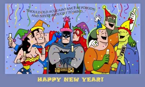 La biblioteca secreta de Bruce Wayne: ¡Feliz Año desde la ...